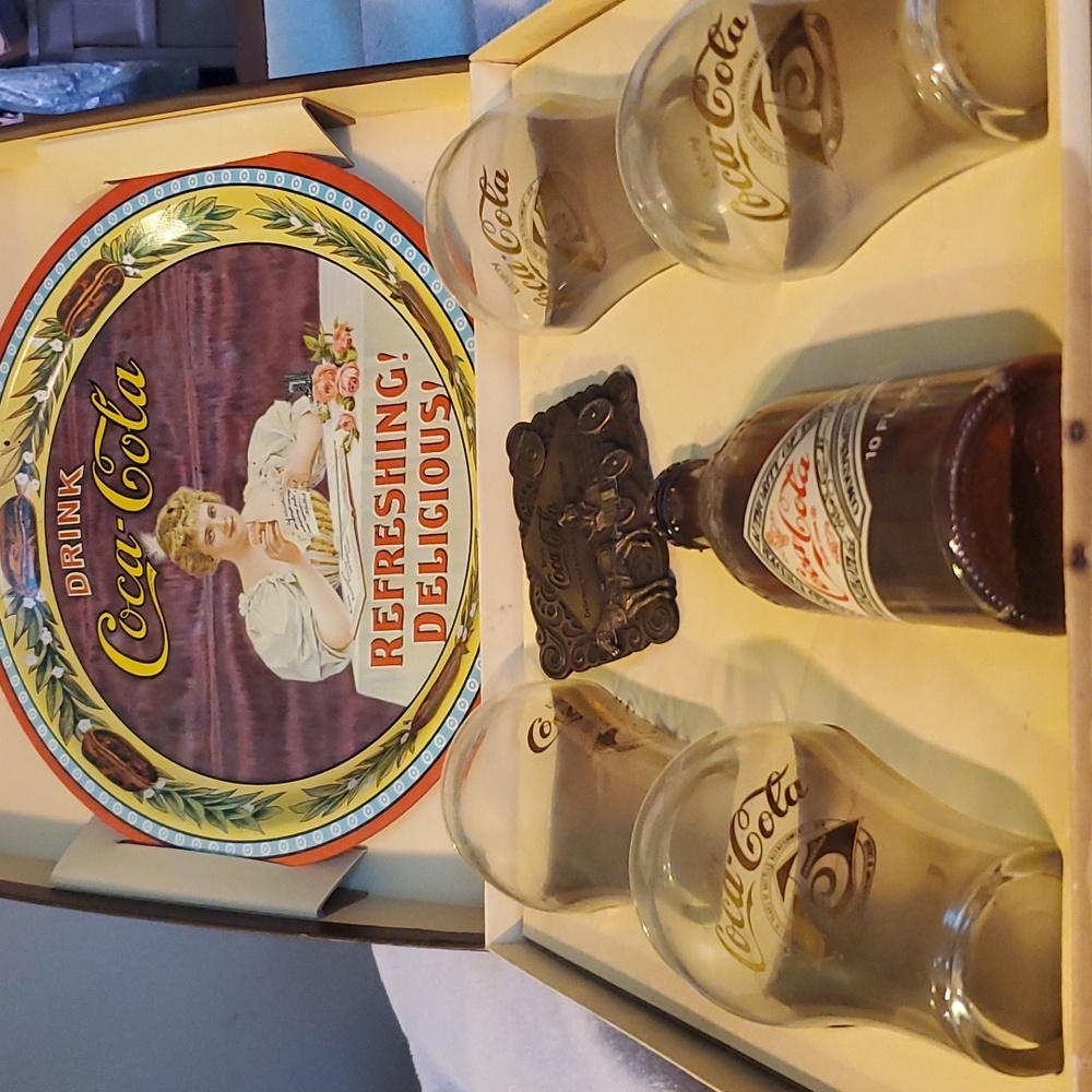 75th Anniversary Coca-Cola Set